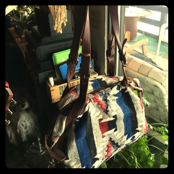 mo & co Handbags - MO&CO Aztec design handbag